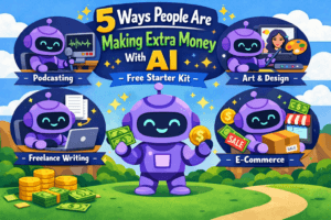 5 Ways to Make Extra Money With AI