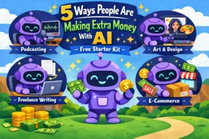 5 Ways to Make Extra Money With AI