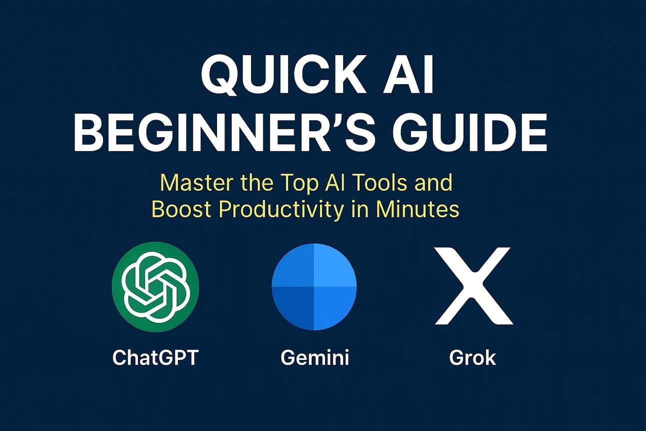 Quick AI Beginner’s Guide