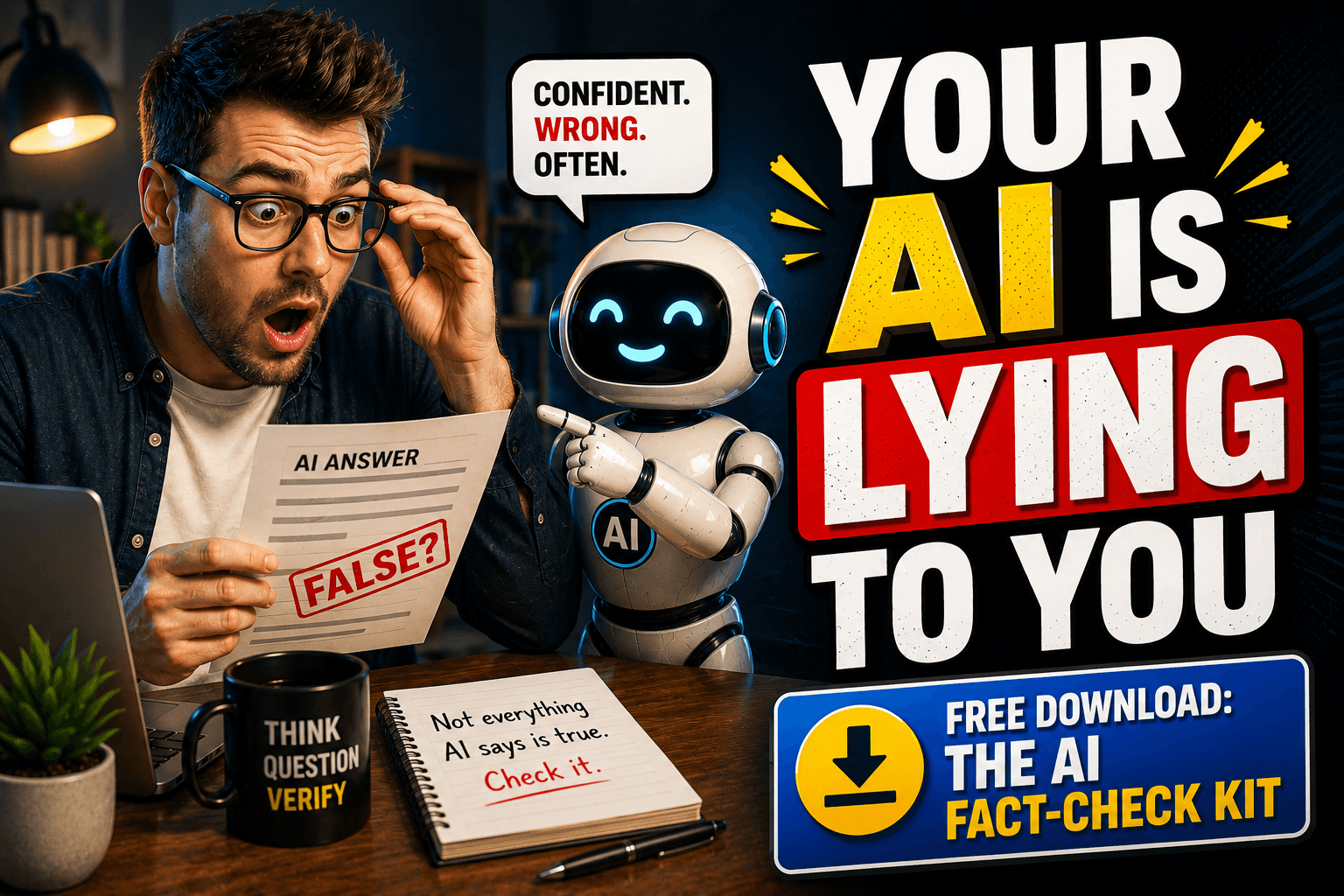 Your AI Is Lying to You: 3 Prompts to Catch Hallucinations