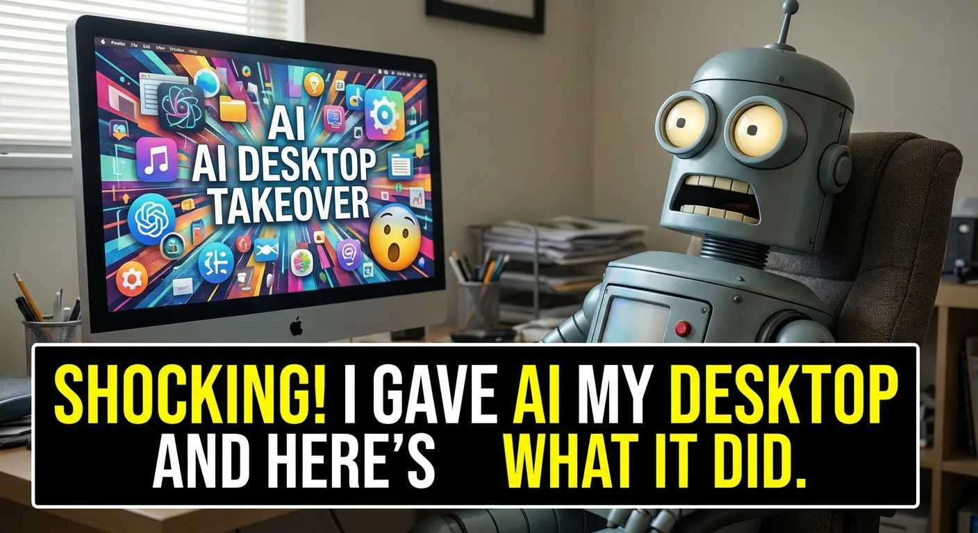 🤖 I Gave Claude My Messy Desktop — Here's What Happened