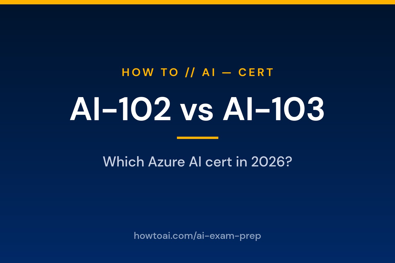 AI-102 vs AI-103: Do You Need Microsoft's New Azure AI Cert?
