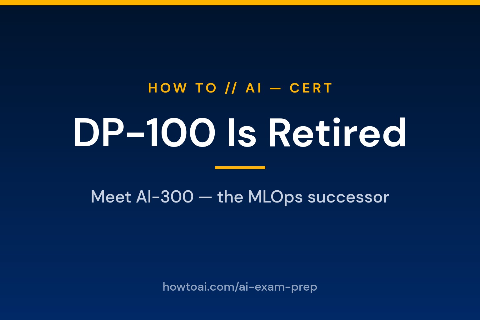 DP-100 Is Retired: What Replaced Azure’s Data Science Certification