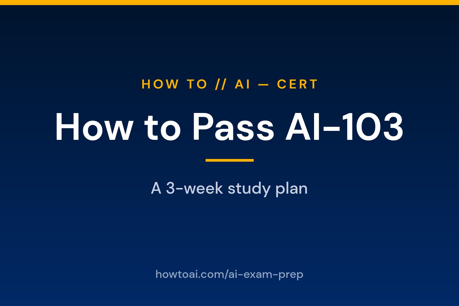 How to Pass AI-103: A 3-Week Study Plan for Microsoft's New Azure AI Exam How to Pass AI-103: A 3-Week Study Plan for Microsoft’s New Azure AI Exam