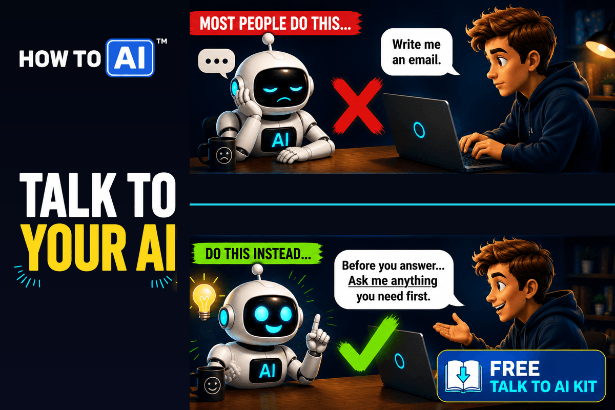 Talking to your AI instead of typing — HOW TO // AI