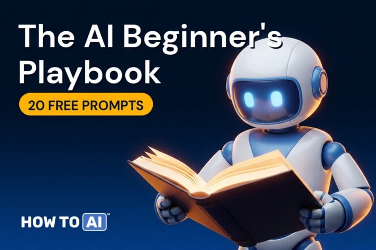 The AI Beginner's Playbook