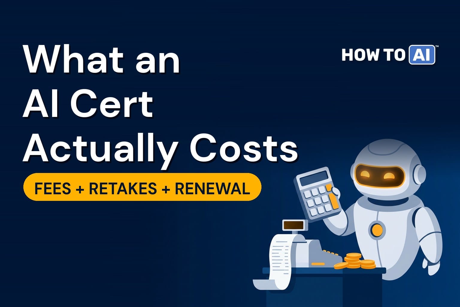 What an AI Certification Actually Costs (2026)