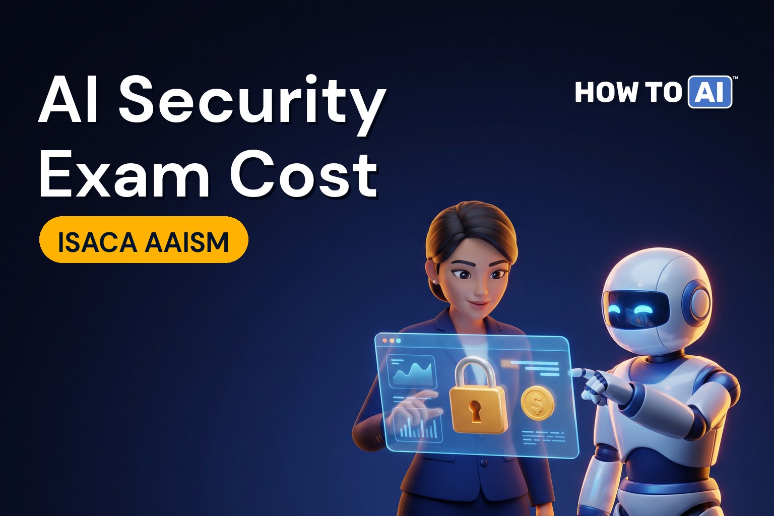 AAISM Exam Cost: ISACA's AI Security Certification Fees, Prep Prices and Retakes Beehiiv art card-aaism-exam-cost