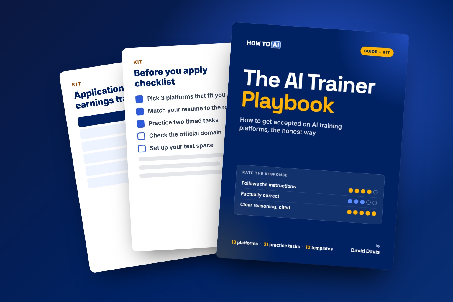 The AI Trainer Playbook guide and kit